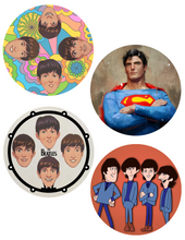 Load image into Gallery viewer, Superhero and Pop Culture Coasters (Sold as a Set of 4)