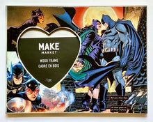 Load image into Gallery viewer, Superhero Collage Heart Frame - 6 1/2" x 8 1/2"