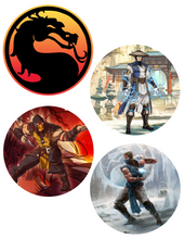 Load image into Gallery viewer, Superhero and Pop Culture Coasters (Sold as a Set of 4)