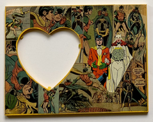 Load image into Gallery viewer, Superhero Collage Heart Frame - 6 1/2" x 8 1/2"