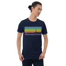 Load image into Gallery viewer, Provincetown Rainbow Sunset Unisex T-Shirt