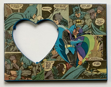 Load image into Gallery viewer, Superhero Collage Heart Frame - 6 1/2" x 8 1/2"
