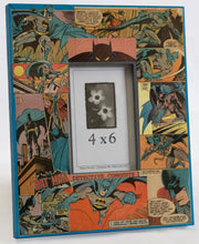 Load image into Gallery viewer, Small Superhero Collage Frame -  4" x 6"
