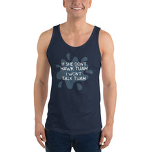 Load image into Gallery viewer, Hawk Tuah Men's Tank Top - White
