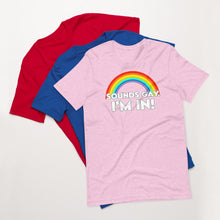 Load image into Gallery viewer, Sounds Gay! Men's Short-Sleeved T-Shirt
