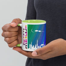 Load image into Gallery viewer, 30th Century Metropolis Mug with Color Inside
