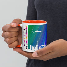 Load image into Gallery viewer, 30th Century Metropolis Mug with Color Inside
