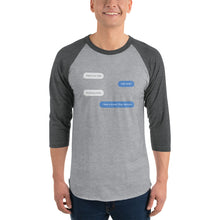 Load image into Gallery viewer, Drop Me a Pin 3/4 Baseball T-Shirt
