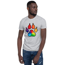 Load image into Gallery viewer, Rainbow Bear Paw Short-Sleeve T-Shirt
