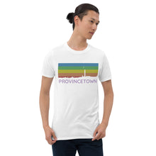 Load image into Gallery viewer, Provincetown Rainbow Sunset Unisex T-Shirt
