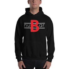 Load image into Gallery viewer, nuBar Original Logo Unisex Hoodie - White on Dark
