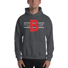 Load image into Gallery viewer, nuBar Original Logo Unisex Hoodie - White on Dark
