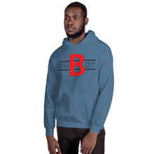 Load image into Gallery viewer, nuBar Original Logo Unisex Hoodie - Black on Light
