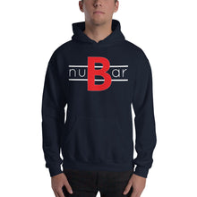 Load image into Gallery viewer, nuBar Original Logo Unisex Hoodie - White on Dark
