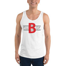 Load image into Gallery viewer, nuBar Original Logo Unisex Tank Top - Black on Light
